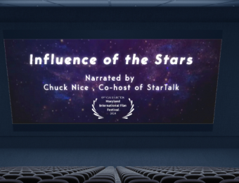 Influence of the Stars documentary title slide